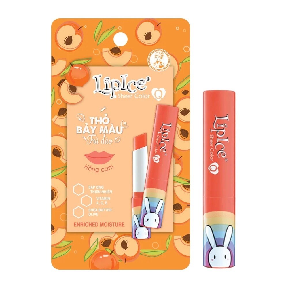 Buy Lipice, Lipice Sheer Color Q 7-Colors Rabbit 2.4G With Special  Promotions | Watsons Vn